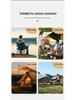 Portable Folding Outdoor Chair for Camping, Picnic, Party, BBQ, and Fishing