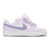 Nike Court Borough Slip Resistant Abrasion Resistant Low top Skateboard Shoes Women's Lavender Purple DV5456-109(Team351-)