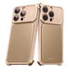 Premium Leather Case for iPhone 18 Pro Max 17 16 Pro Max for Magsafe Metal Frame Full Camera Protection Shock Phone Cover