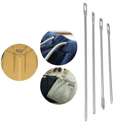 Elastische Nähzubehör DIY-Werkzeug Elastisches Seil Schnur Einfädler Clip Nähschlaufe Set Schlaufendreher Haken Flexibler Kordelzug Faden