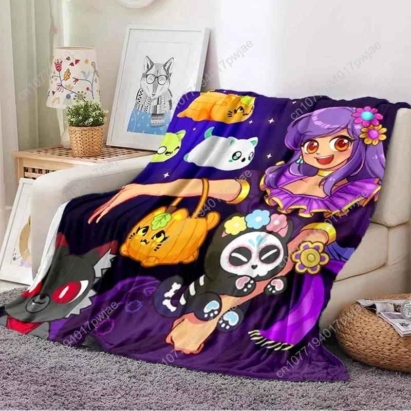 APHMAU Sofadecke, Wohnzimmer, Schlafzimmer, Bett, Büro, Auto, Überwurf, Decke, Kindergeschenk, Geburtstagsgeschenk