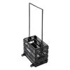 VEVOR Tennis Ball Hopper, Holds 80 Tennis Balls, Pickleball Basket Cart with Wheels for Easy Pick Up