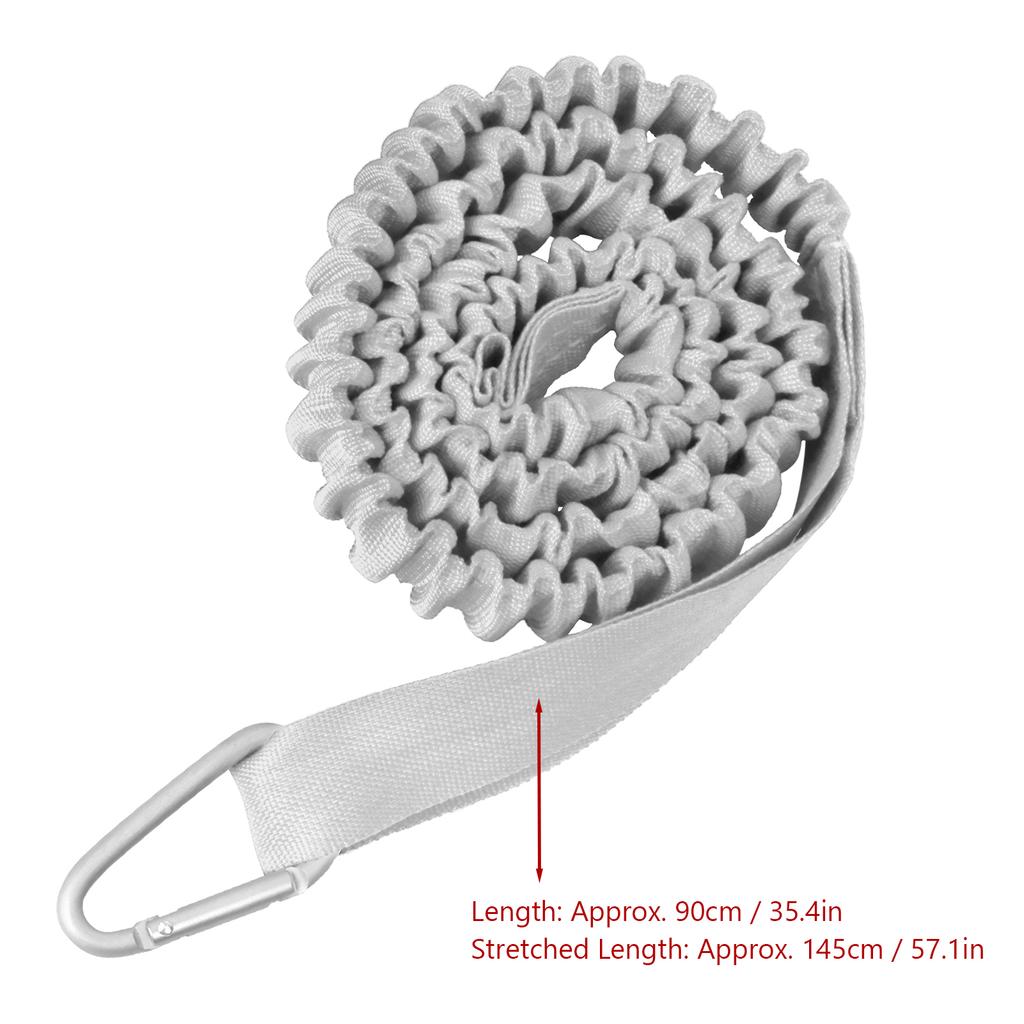 4 Pack Kayak Paddle Leash Lightweight Stretchable Coiled Kayak Rod Leash Lanyard for SUP Boating Canoeing Fishing Kayaking