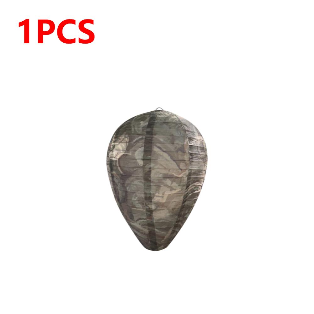 1-10PCS Hanging Wasp Nest Decoy Outdoor Waterproof Fake Wasp Nest Decoy Nest Decoy Hornets Plastic Insects Paper Drive Beehive