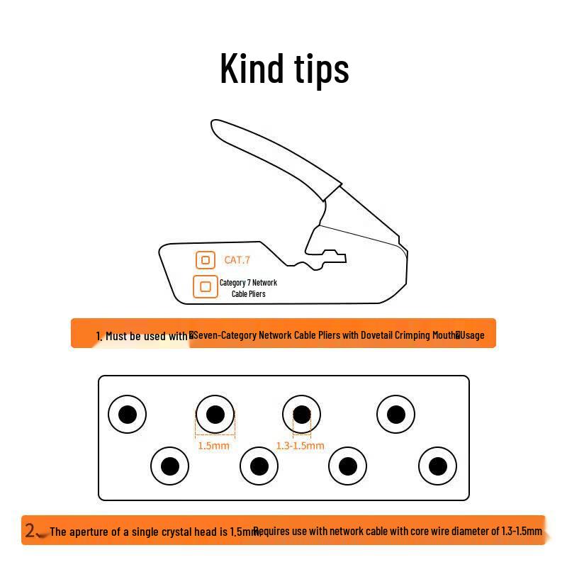 Ugreen Cat6/Cat6a RJ45 Network Connectors (10-Pack)