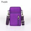 Women Nylon Shoulder Bag Wallet Phone Bag Mini Crossbody Messenger Bag Travel Passport Purse