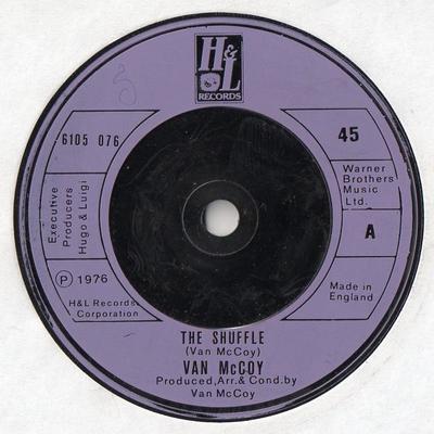 7inch Record VAN MCCOY  Shuffle  Thats The Joint 6105076 H  L 1977 UK SoulFunk Used