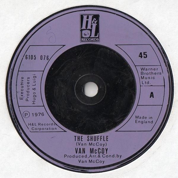 

7inch Record VAN MCCOY Shuffle Thats The Joint 6105076 H L 1977 UK SoulFunk Used