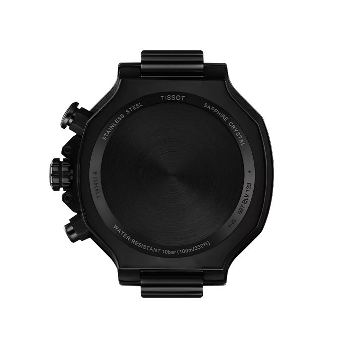 [Tissot] T-Race Quartz Chronograph 45mm (Black Rubber) T141.417.37.061.00