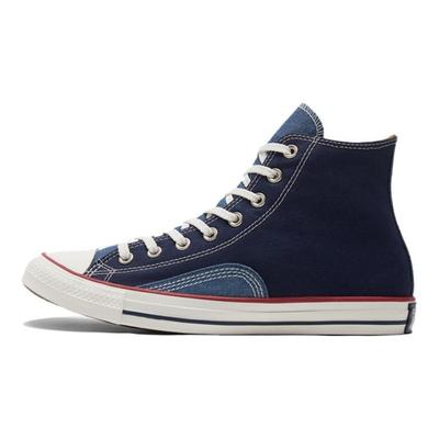 Chuck Taylor All Star 1970er Indigo Boro Bequem und vielseitig Abriebabsorbierend High Top Espadrilles Unisex Blau