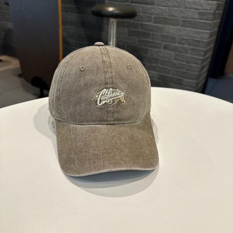 California Embroidered Baseball Cap With Wide Brim For Casual Men Women