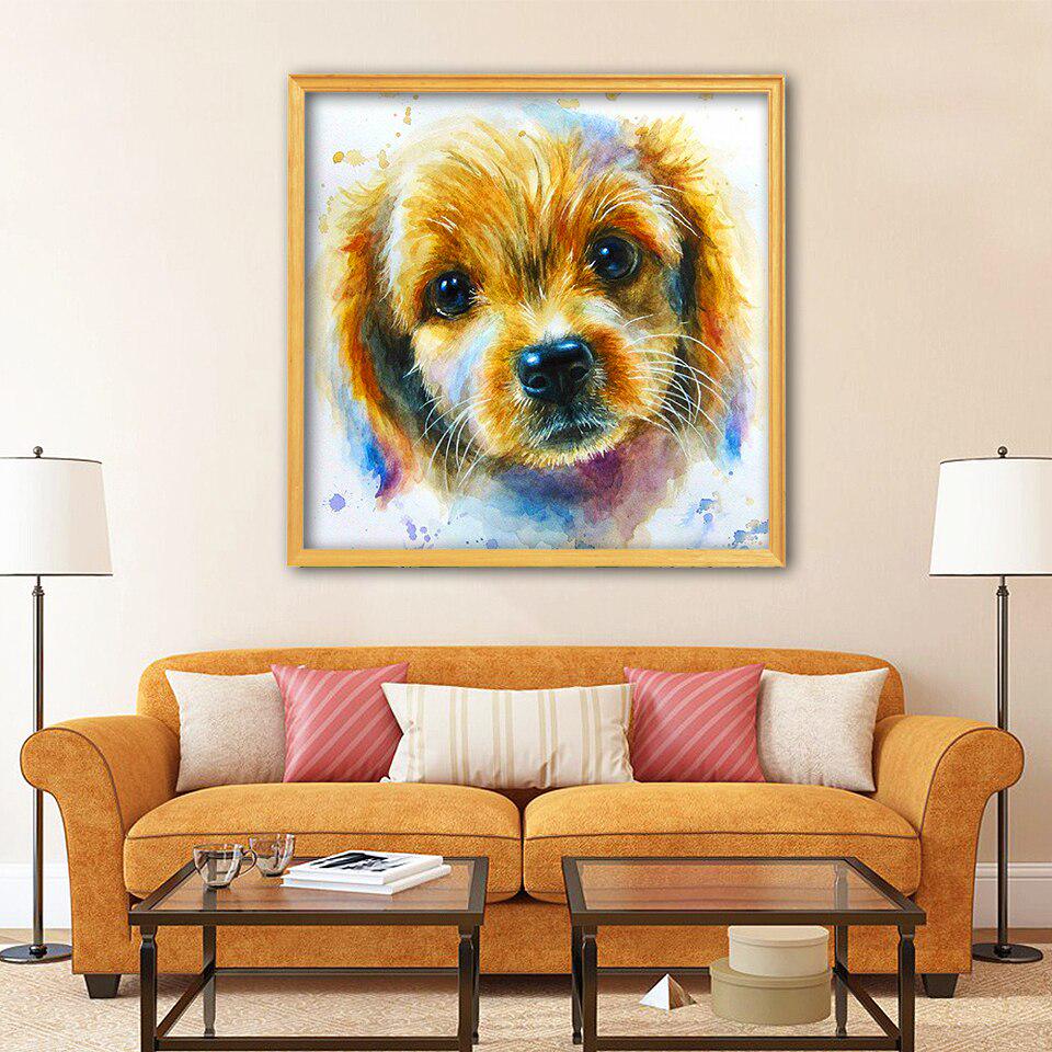 5D DIY Diamant Stickerei Hund Strass Kunst voller Platz Diamant Malerei Tiere Kreuzstich Mosaik Home Dekoration