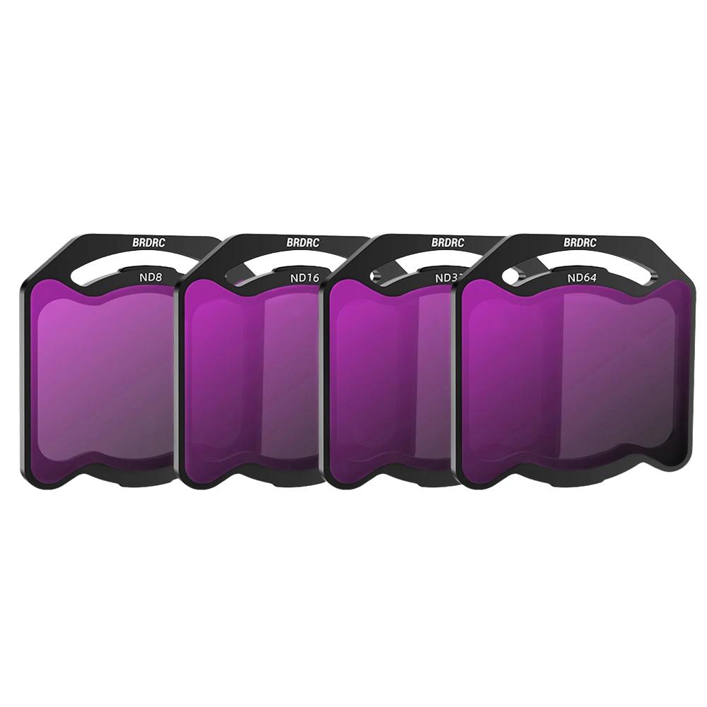 For DJI O4 Air Unit Pro Filter ND Filters Set Optical Glass/Aluminum Alloy Frame UV CPL ND8/16/32/64 ND Dimmer Drone Accessories