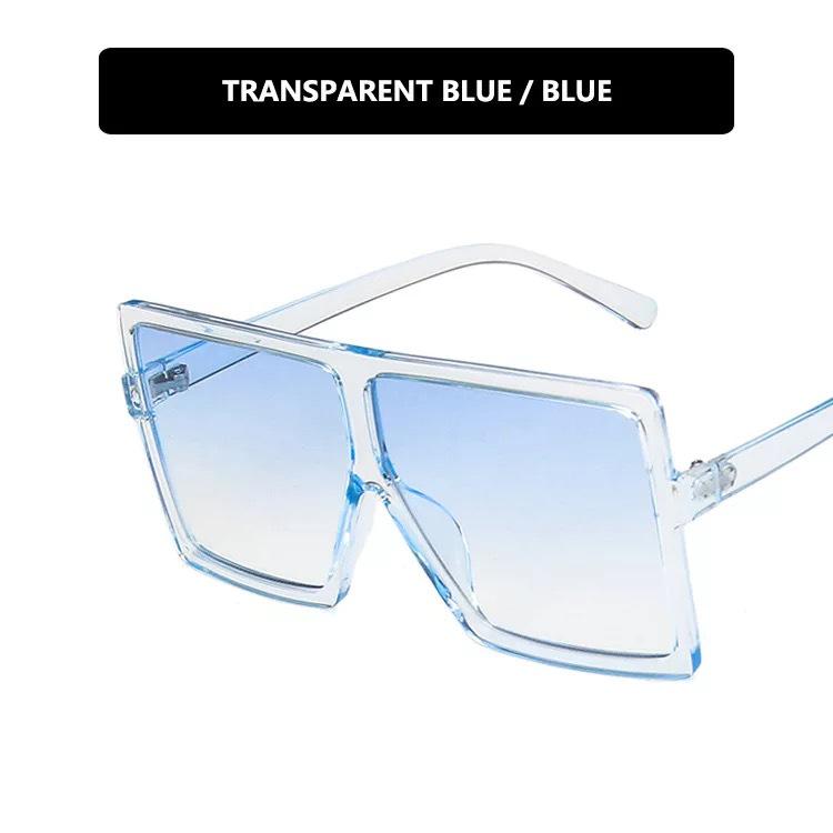 Retro Large Square Frame Sunglasses - European & American Street Style 2020