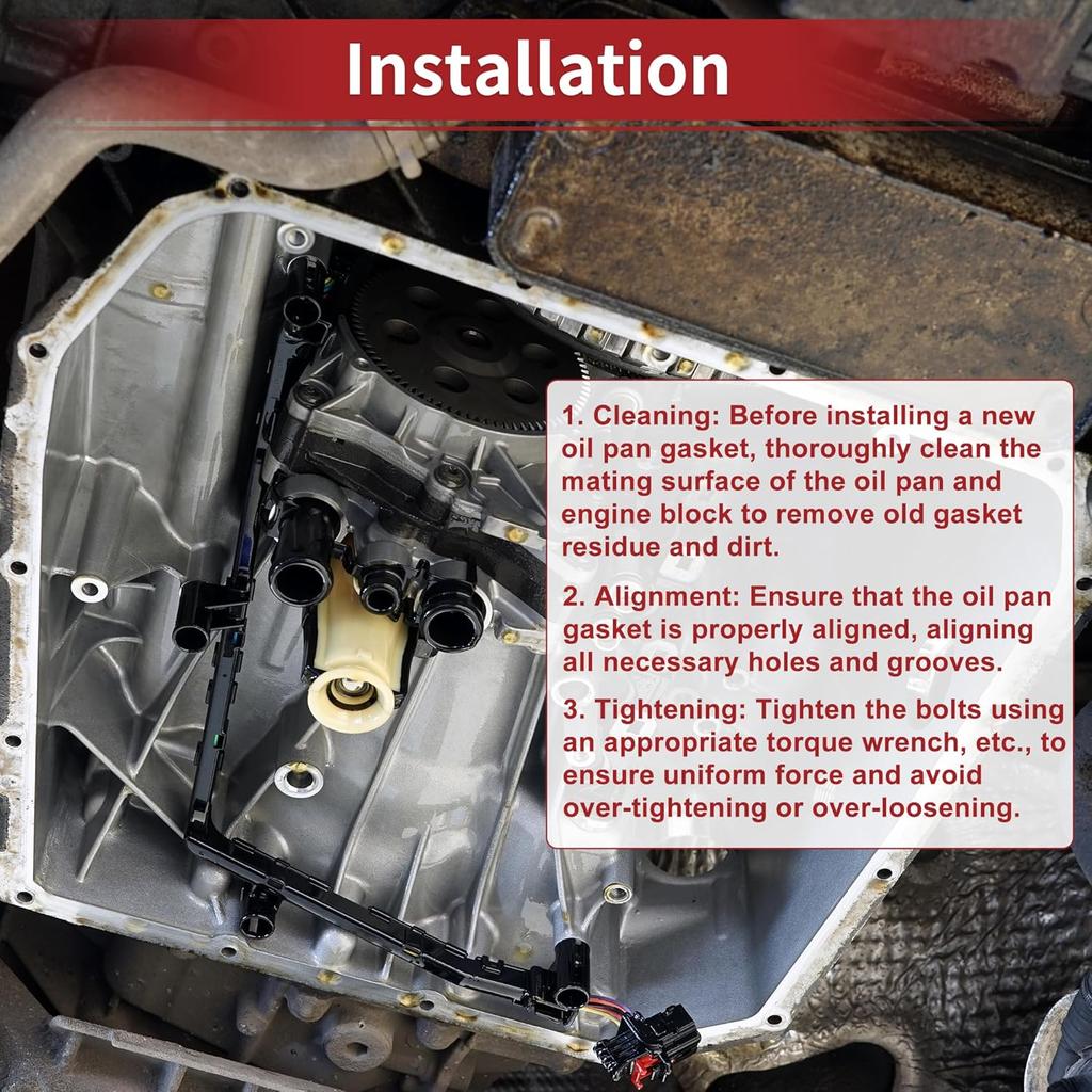 ACROPIX Car Oil Pan Gasket Car Transmission Oil Pan Gasket Engine Oil Pan Gasket Seal No.313971XE0A for Nissan Altima 2007-2012 for Nissan Maxima