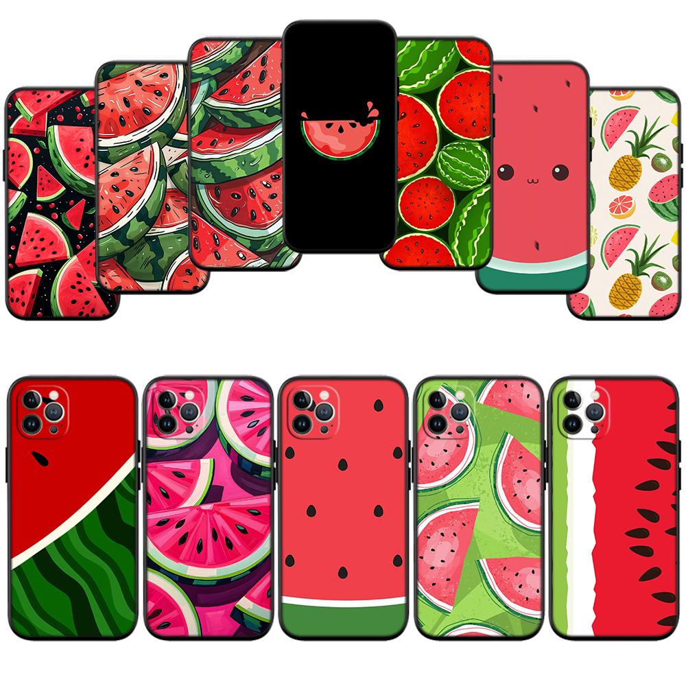 RA8 Cartoon-Frucht Wassermelone Handyhülle für Samsung Galaxy S20 S21 S22 Ultra FE + Plus A21S A22 A24 A25 A26 A30 A30S A31