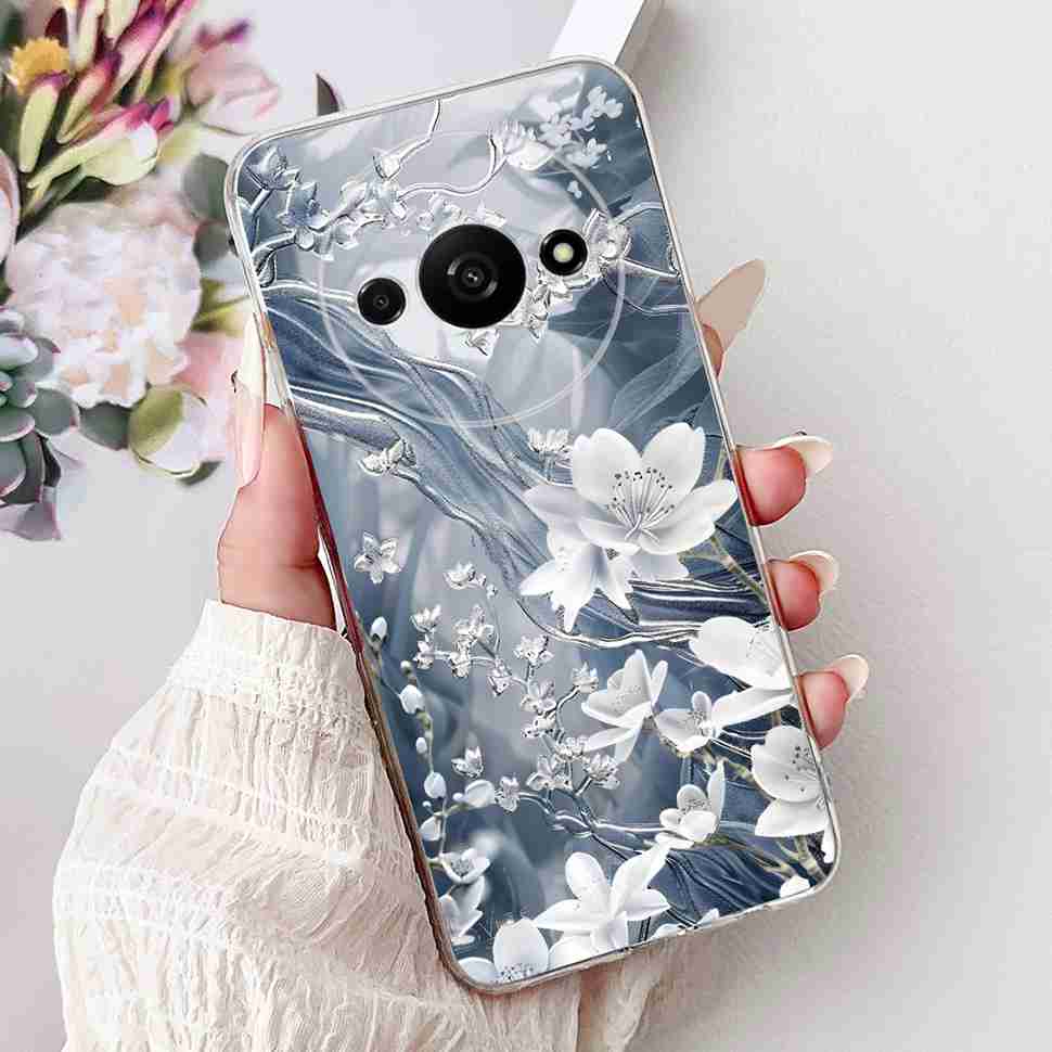 For Xiaomi Redmi A3 Case 6.71" Soft Silicone Beautiful Painting Back Cover For Redmi A3 RedmiA3 Phone Case Bags