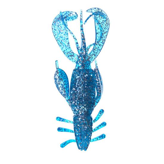 1/4Pcs 10.5g/10cm Soft Crayfish Lure Artificial Swimbait Reusable Bionic Simulation Lobster Fake Shrimp Bait Freshwater Saltwater Trout Bass Fishing