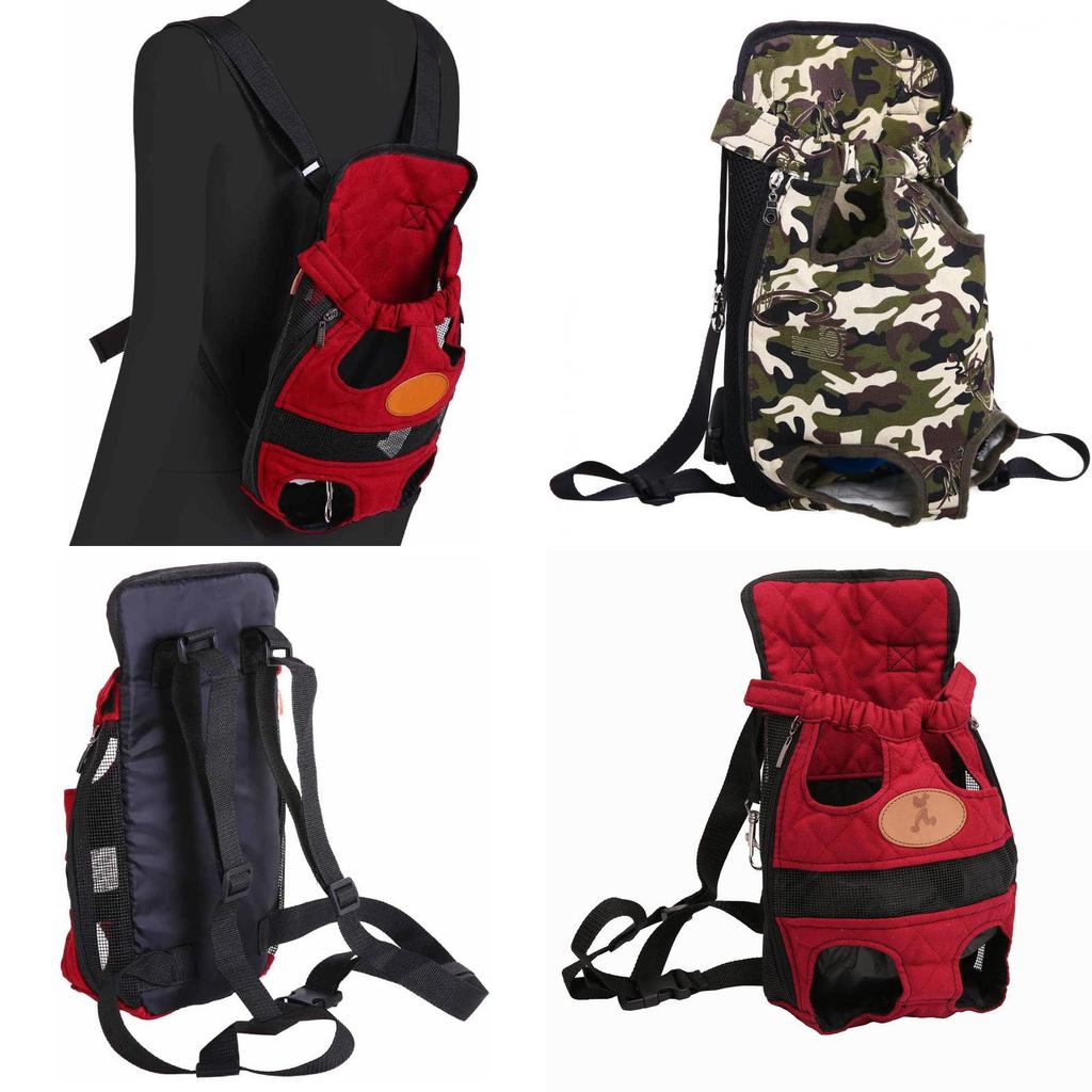 Oxford Cloth Dog Chest Shoulder Bag Pet Travel Backpack For Small Dogs