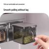 Yunshuang Kitchen Wall Spice Organizer with 5 Jars