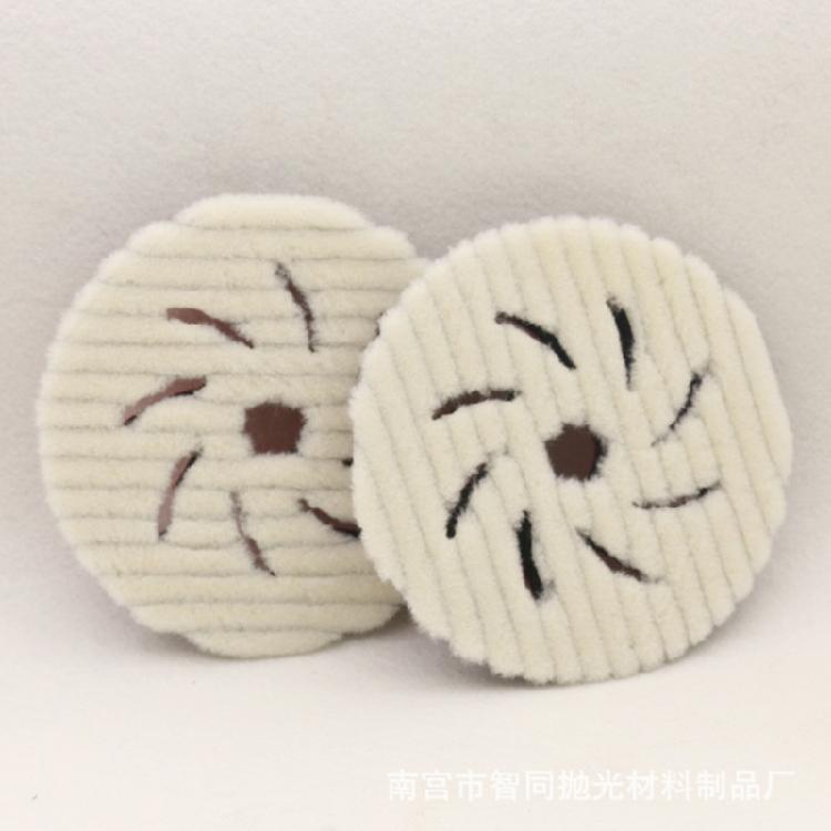 Natural Wool Buffing Pad for Car Polishing Buffing and Cutting for Drill Adapter