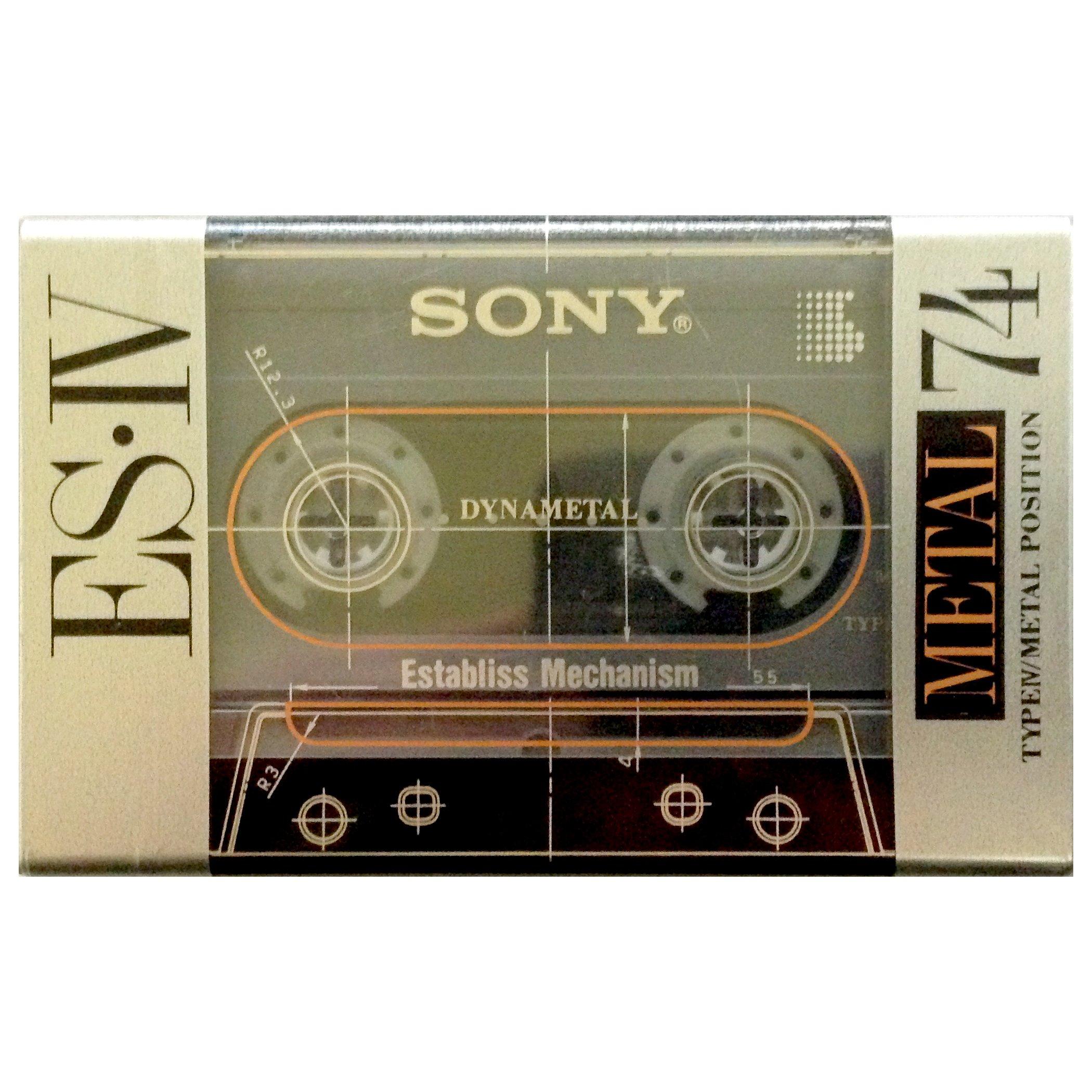 

SONY SONY ES IV METAL 74 Metal position 74 minutes ESM4 74