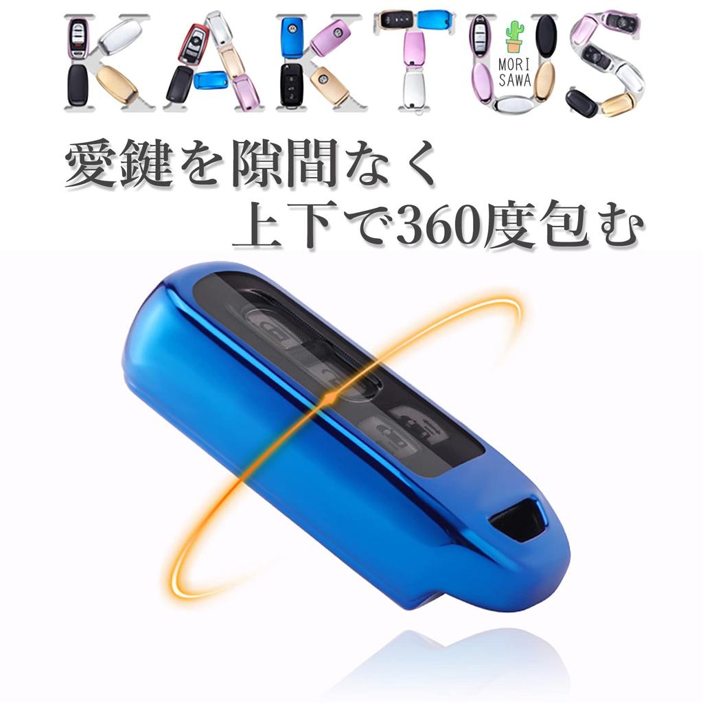 [MORI SAWA] Key Case NBOX Key Cover N-BOX N-ONE N-WGN N-VAN Honda Key Case (Purple), purple