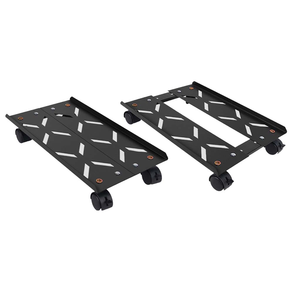 PC Chassis Bracket with 360 Swivel Wheels for Smooth Office Relocation