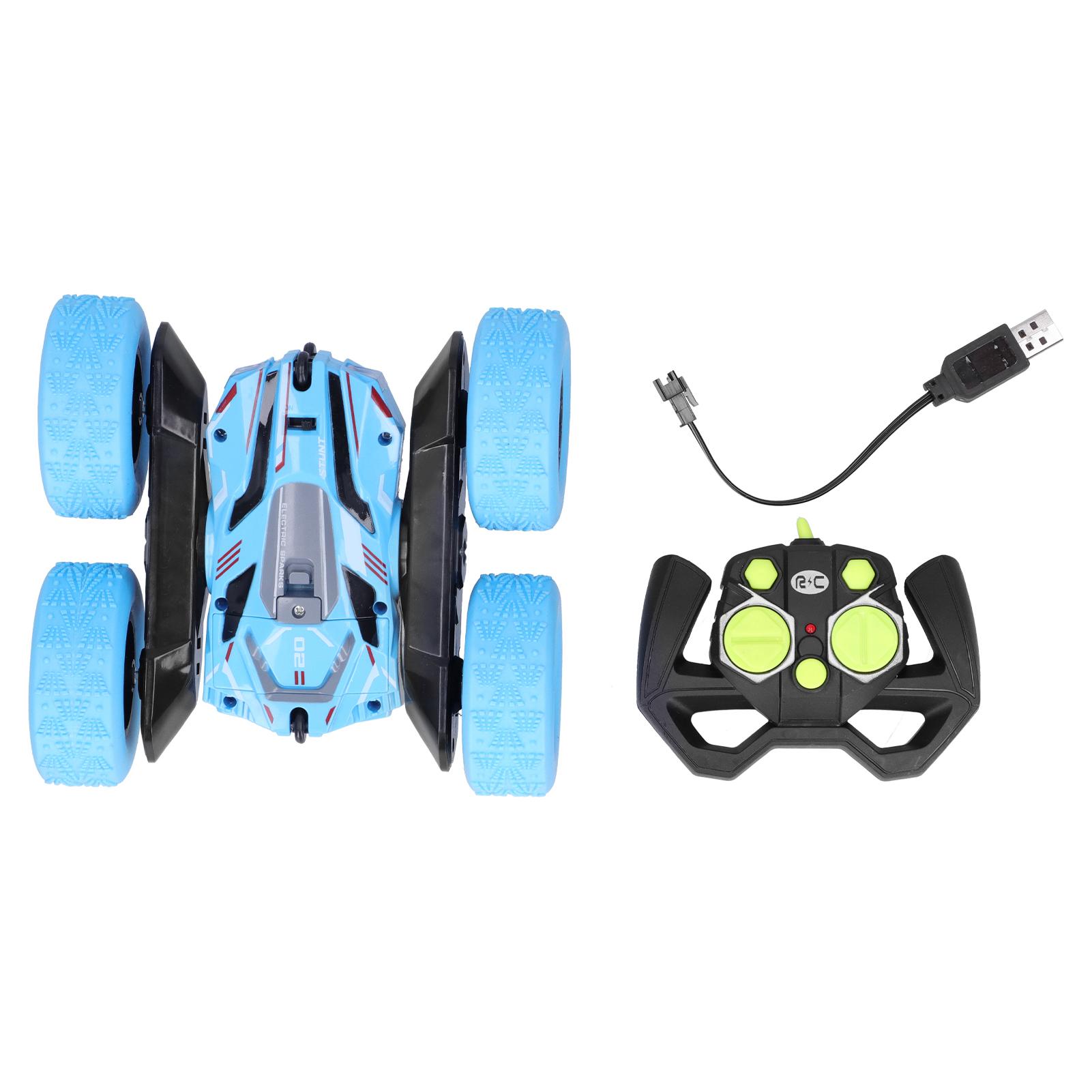 2.4G DoubleSided Remote Control Drift Car 360 Degree Rotating RC Stunt Car Toy for Child