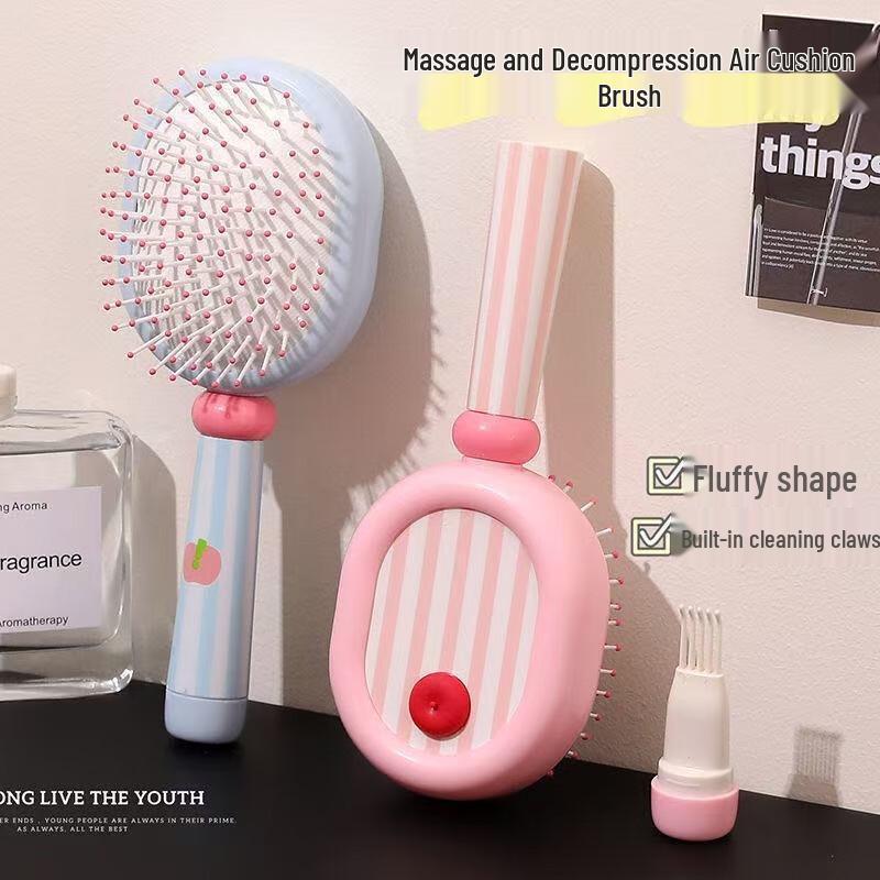 Fumade Air Cushion & Curl Hair Brush Set