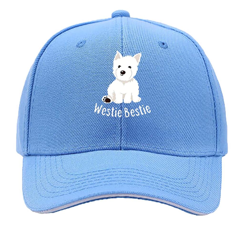 Casual Sports Baseball Cap for Unisex with a Fun Letter Dog Print Adjustable And Suitable for Outdoor Sandwich Baseball Cap