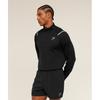Gymshark Arrival Contrast 1 4 Zip Black A5b2b Bdkq