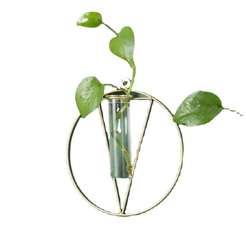 Nordic Ins Glass Test Tube, Hydroponic Vase, Wall Decoration, Home Decoration, Modern, Simple