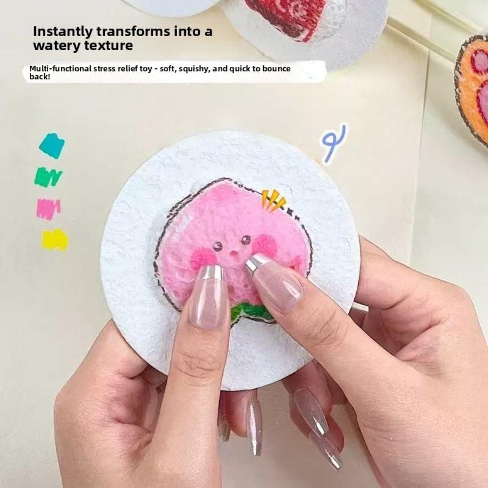 Sponge Canvas Board 3D Puffy Foam Texture Painting Paper For Kids Diy Drawing Art Educational Craft Handmade Projects Toy