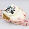 Disney Zaino per Bambini Carino Mickey e Minnie Stampa Cartoni Animati per Bambine Grande Capacità Contenitore Libri Scuola Materna Bimba Zainetto Scolastico