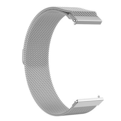 Für Samsung Galaxy Watch7 44mm/40mm Magnetisches Uhrenarmband Edelstahl Milanaise Armband