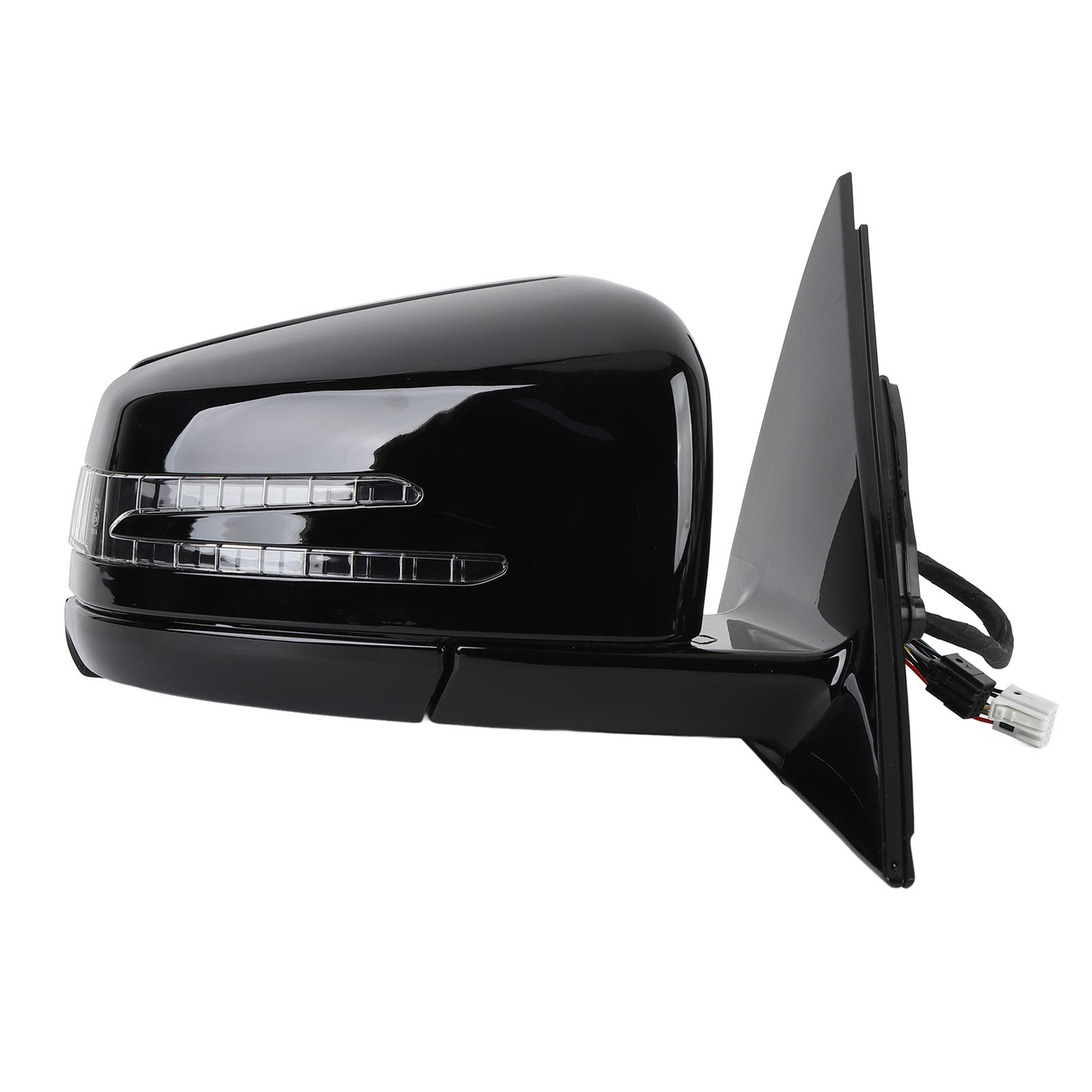 Heated Rearview Mirror Assembly Auto Folding Defrosting Improve Driving Safety Replacement for E350 E400 E63 4Matic