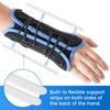Velpeau Wrist Brace For Carpal Tunnel Pain, Arthritis And Sprains, With Adjustable Elastic Tension Cords, Night Wrist Support