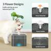 Automatic Cat Drinking Fountain with LED Lighting USB Pet Water Dispenser with Recirculate Filtring for Fresh Clean Water