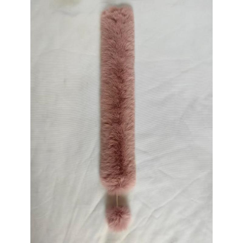 Sciarpa invernale da donna: Collo in pelliccia di volpe sintetica spessa e calda per un look di alta qualità