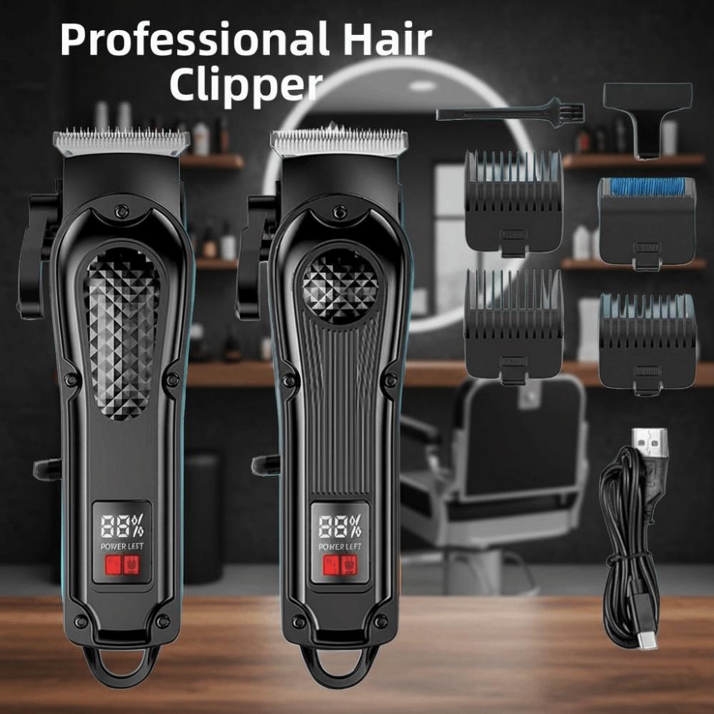 Powerful Electric Hair Clipper Cordless Beard Trimmer E Portable Beard Shaver Home Haircut