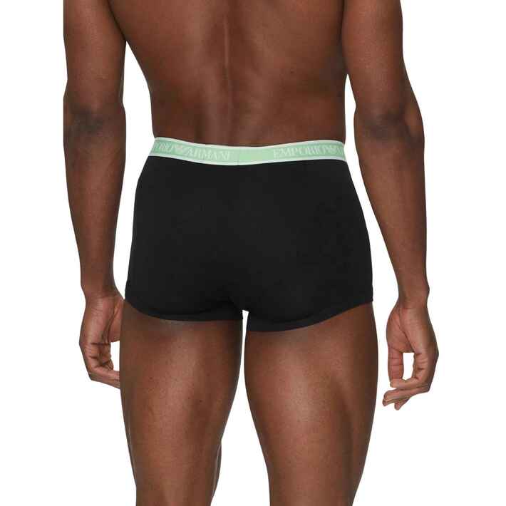 Emporio Armani Men's Black Boxer Shorts 3-pack - Underwear Set, Size L