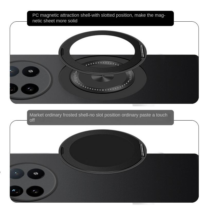 Rotatable Metal Bracket Holder Magnetic Attachment Ring Case For VIVO X Fold 5 fold5 X Fold3 Pro fold 3 Slim Protect Cover