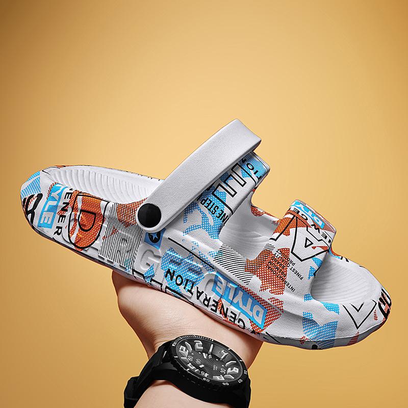 Fashion 2024 New Summer Men's Sandals Casual Shoes EVA Light Sandals Outdoor Beach Flip-flops Fashion Wading Sandals Men's Shoes