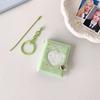 Snap Closure Photo Album Keychain Album Book Portable Mini Photocards Holder