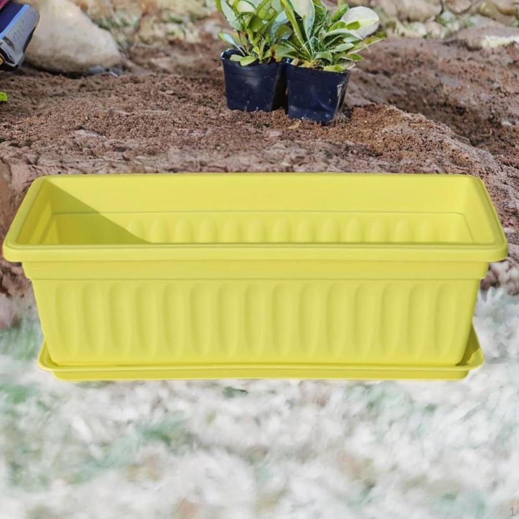 Balcony Plant Holder with Drainage Capability And Tray for Home Use