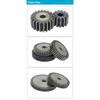 1M Spur Gear SC45# Carbon Steel Material 12T/13T/14T/15T/16T/17T/18T - 42T/43 Teeth  Cylindrical Gear Transmission Accessories