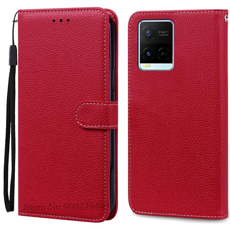 For Vivo Y21 2021 Y21S Deksel Lommebok Flipdeksel For Vivo Y33S Y33T Y32 Y21T Y21E Y21A Y21G VivoY21 Silikondeksel Coque Fundas Etui