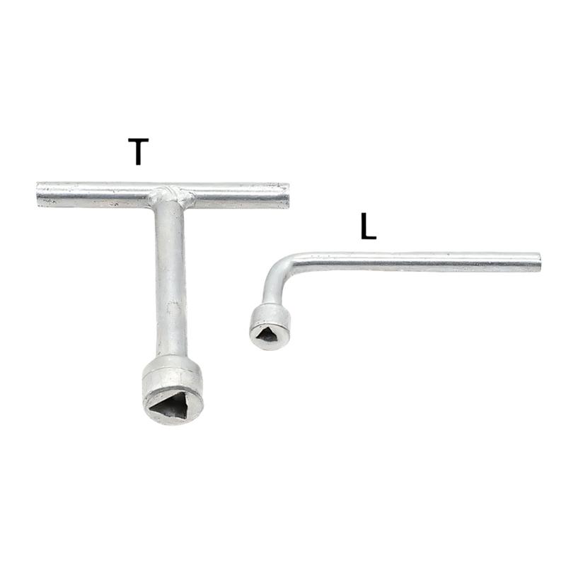 Heavy Duty Steel Triangular Head Wrenches For Train Electrical Elevator Nut Professional Tool Set