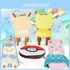Adorable Pikachu Eevee Series Diy Plush Toy Gift Keychain 10cm Soft And Cuddly Stuffed Animal For Kids And Collectors